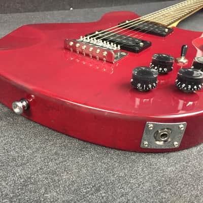 Washburn Lyon LI15 Red Electric Guitar image 10