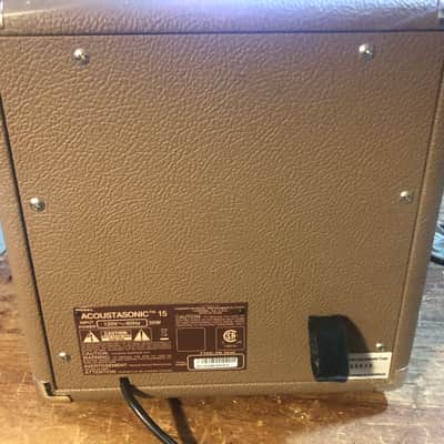 Fender Acoustasonic 15 2-Channel 15-Watt 1x6" Acoustic Guitar Amp 2013 - Present - Brown image 6