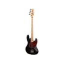 Dean Juggernaut 4-String Electric Bass Guitar, 3 Tone Classic Black