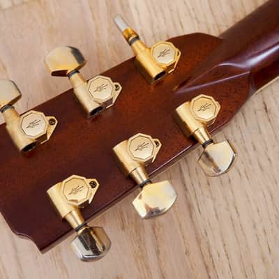 1985 Alvarez by Kazuo Yairi DY96 Dreadnought Acoustic Guitar w/ COA & Case image 5