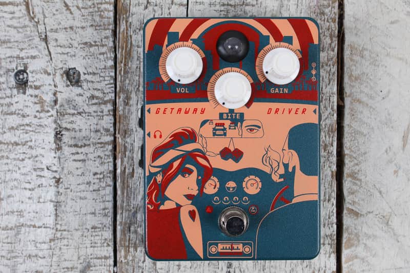 Orange Getaway Driver Overdrive and Cab Simulator | Reverb