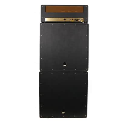 1969 Marshall Major 200W Head and 4x12 Full Stack image 3