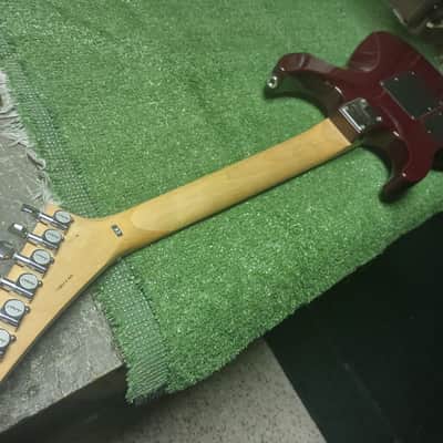Jackson Vintage Floyd Super Strat Flametop - Original Factory Finish image 3