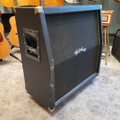 Mitchell 4x12 Cab 1977-1978 with 8 ohm G12M 25w 55 HZ Black Back Celestions - Black image 2