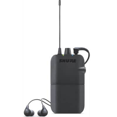 Shure Stereo Personal In Ear Monitor System P3TR112GR-G20 Black image 3