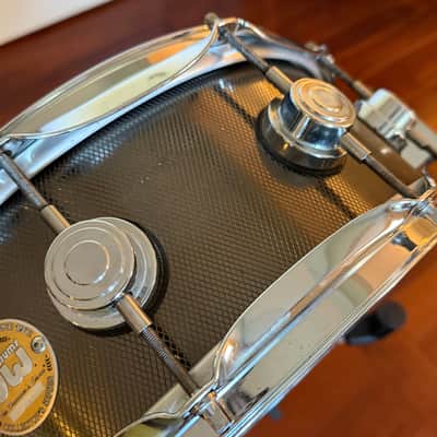 DW Collector's Knurled Series Steel 5.5x14" Snare Drum image 6