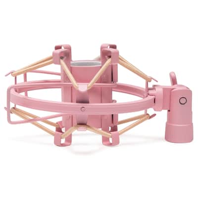 Focus Pro Audio Shock Mount for Samson Q2U Microphone (Pink) image 2
