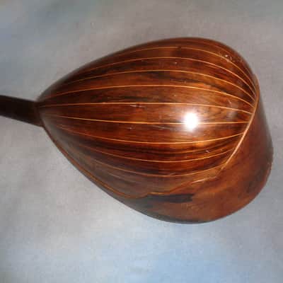 E. Zerega Bowlback Mandolin Brazilian 1900 image 7