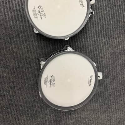 Roland PD-108-BC V-Pad 10" Dual Trigger Mesh Drum Pad 2010s - Black Chrome image 1
