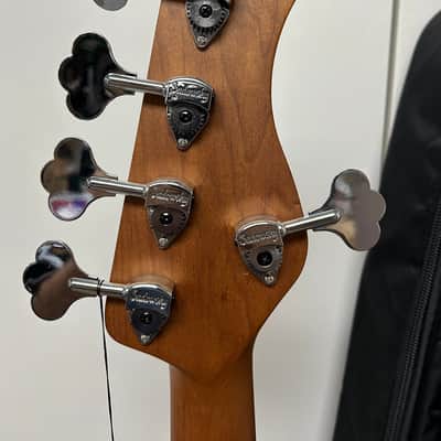 Sadowsky MetroExpress Hybrid P/J Bass 5-String with Pau Ferro Fretboard LEFT HANDED - Olympic White image 5
