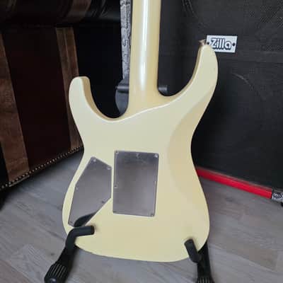 ESP M-1 Custom 1987 M1 Mirage SCALLOPED Owned by major German pro artist Jackson Headstock image 8