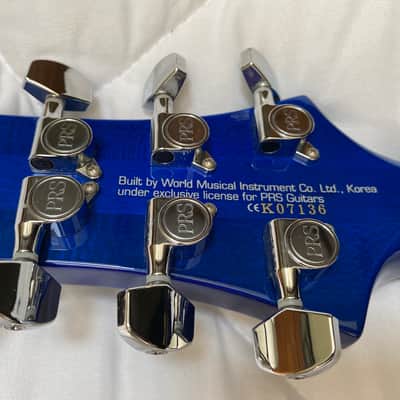 PRS 25th Anniversary SE Custom 24 2010 - Royal Blue image 3
