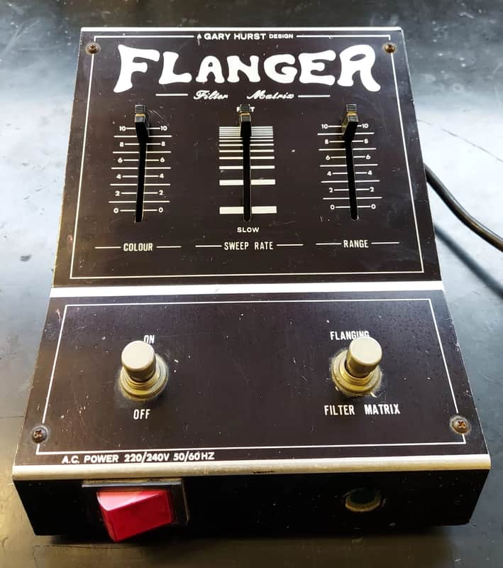 Electronic Sounds / CBS / Gary Hurst  Flanger '70 Vintage Rare Fuzz Tone Bender Big Muff Made In Italy image 1