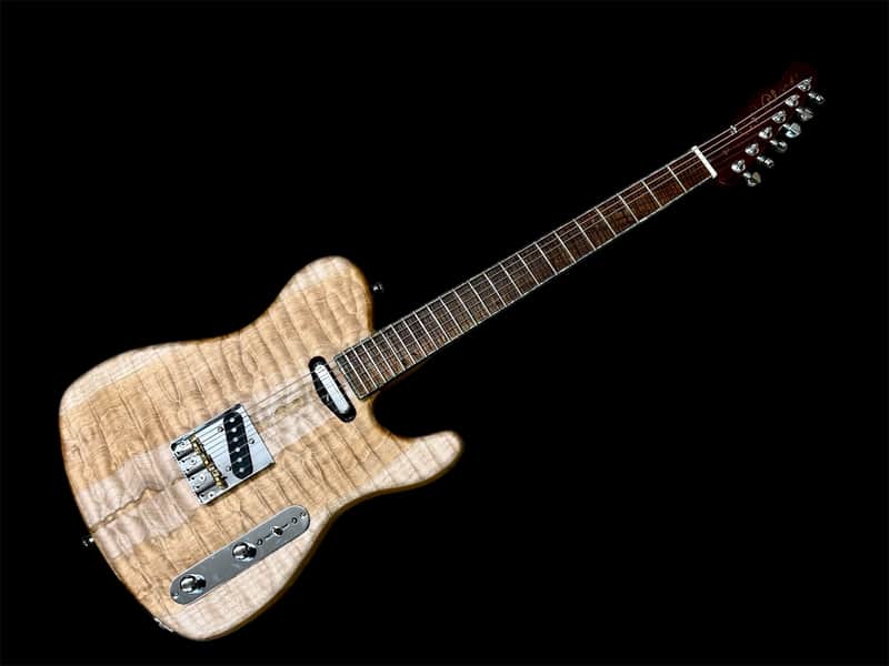 C.R. Alsip Tejas T electric guitar 2025 - Quilted Maple w/ case CR Alsip Made in the USA