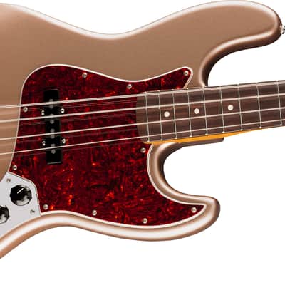 FENDER - American Professional Classic Jazz Bass  Rosewood Fingerboard  Faded Firemist Gold - 0198640384 image 4