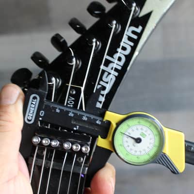 Washburn Ace Frehley AF-40 V Lightning Bolt Very Rare Guitar 1986 Black/White image 21