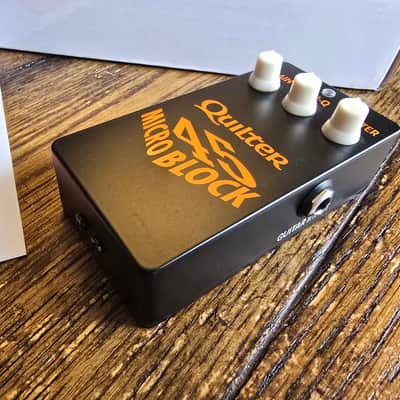 Quilter MicroBlock 45 Pedal-Sized 33/45W Power Amp 2010s - Black image 2
