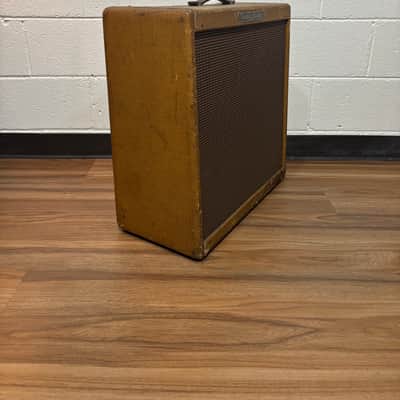 Fender Bassman 5E6-A Narrow Panel 40-Watt 4x10" Guitar Combo 1956 - Tweed - All Original! image 2