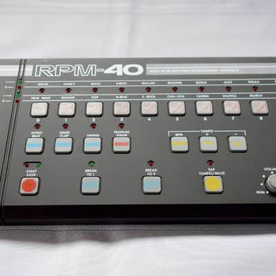 Suzuki RPM-40 Vintage Drum Machine and foot pedal Siel image 3
