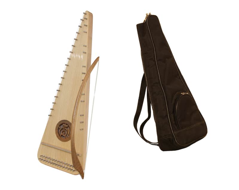 Roosebeck Alto Rounded Psaltery & Bow - Left Hand + Deluxe Gig Bag image 1