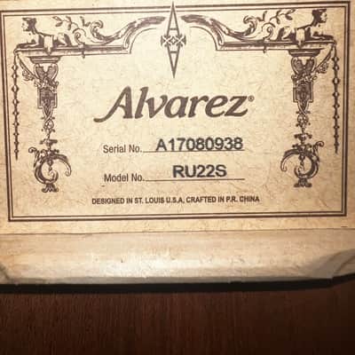 Alvarez RU22S Mahogany Soprano Ukulele image 3