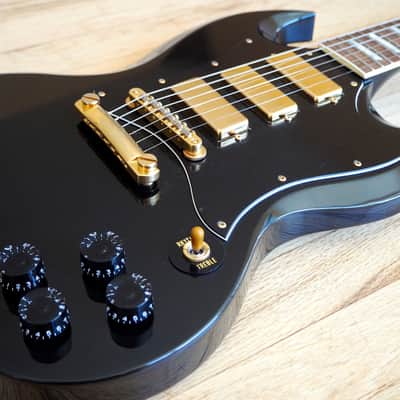 1989 Greco SG-700 Custom Mint Collection Vintage Guitar SG w/ Firebird Pickups & Gibson Hardcase image 8