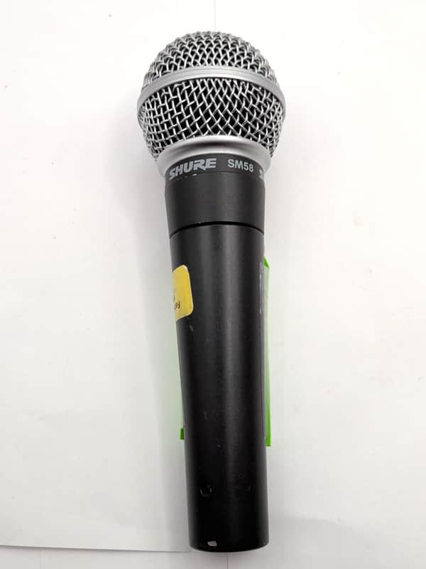 Shure SM58 Handheld Cardioid Dynamic Microphone 1984 - Present - Black image 1