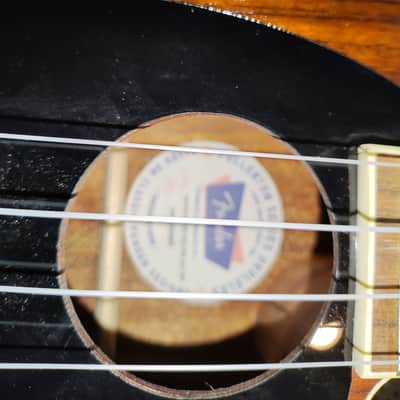 Fender Fullerton Telecaster Electric Ukulele. Limited Edition. All Ovangkol. image 2