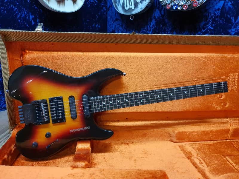 1991 Steinberger USA GR-4R Sunburst Headless Electric Guitar image 1