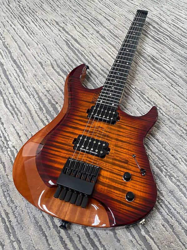 Kiesel Osiris Headless Translucent Orange Burst image 1