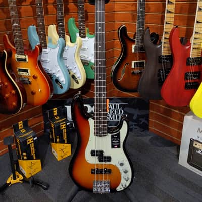 Fender American Ultra Precision Bass - Ultra Burst image 4