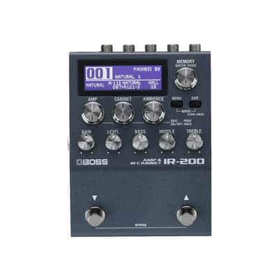 Boss IR-200 Amp & IR Cabinet Guitar Effect Pedal image 1
