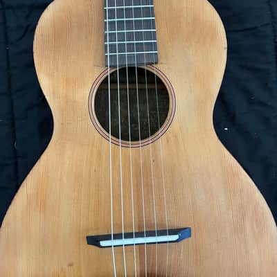 Sweet parlor guitar - circa 1910-1920 - probably made by Regal w/ case image 6