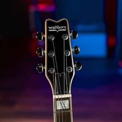 Washburn SH35TR Wing Series Semi Hollow Electric Guitar w/Gigbag, Trans Red image 18