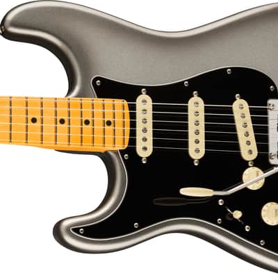 Fender American Professional II Stratocaster Left-Handed with Maple Fretboard 2020 - Present - Mercury image 4