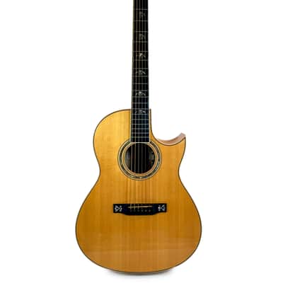 Larrivée C-19 Luxe Cutaway (Amplified) Natural 1996 image 13