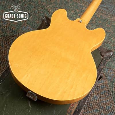 1990 Epiphone Casino Natural Pre-Elitist made in Japan w/ Bigsby image 10