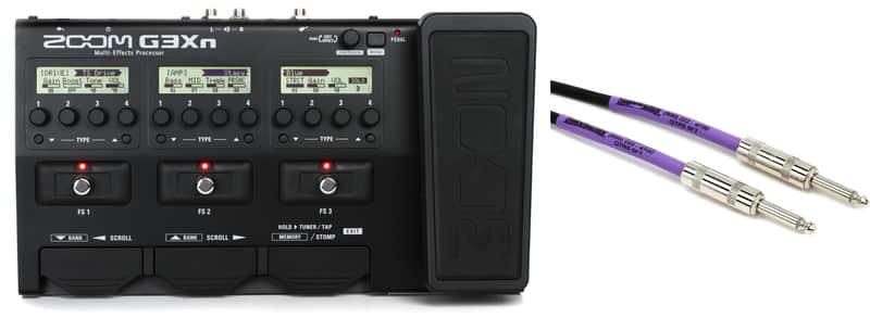 Zoom G3Xn Multi-effects Processor with Expression Pedal | Reverb