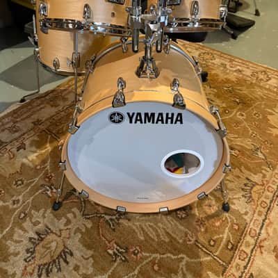 Yamaha TMP0F4 Tour Custom 20x15/14x13/12x8/10x7" 4pc Shell Pack 2020 - Present - Butterscotch Satin image 17