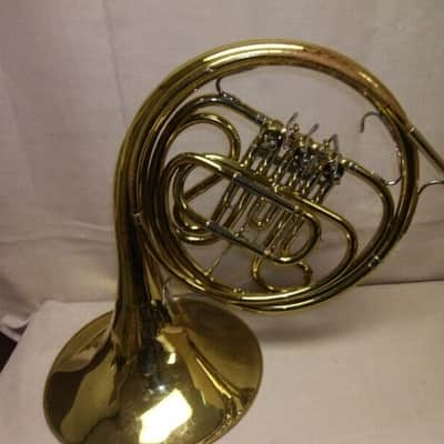 Selmer Bundy Single French Horn Brass, USA, Fair Condition image 3