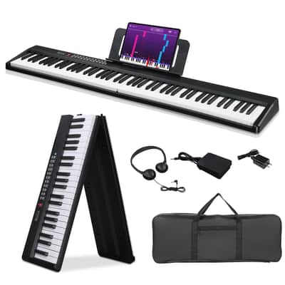 Glarry GPP-106 88 Key Full Size Semi-Weighted Standard Electric Digital Piano image 2
