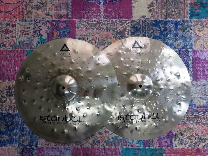 Istanbul Agop 17" Xist Dry Dark Brilliant Hi Hat image 1