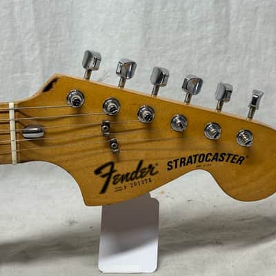 Fender USA Stratocaster Guitar with Case - neck has been re-fin'd / re-fretted / re-shaped 1982 image 7