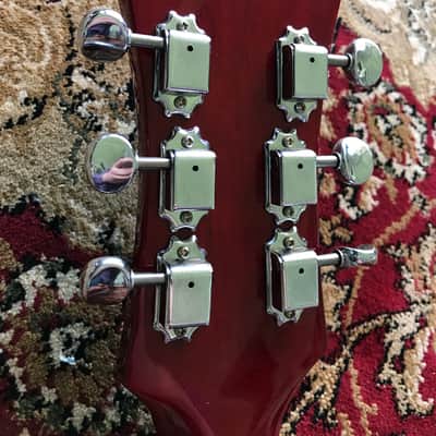 Epiphone Riviera 2003 Cherry Red with Mini-Humbuckers (Korean Peerless Factory) image 8