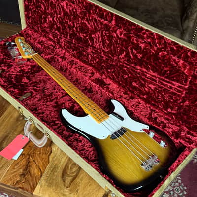 Fender American Vintage II '54 Precision Bass 2-Color Sunburst + NEW image 14