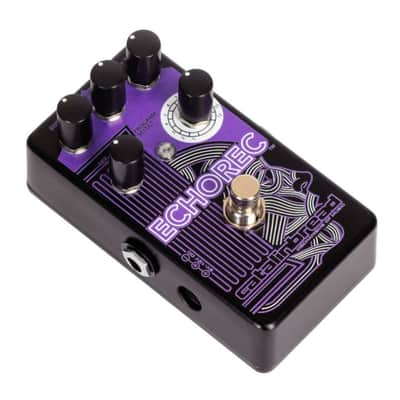 Catalinbread ECHOREC Multi-Head Delay Guitar Effects Pedal with Tone Knob, Swell Knob, and Arpeggio Chording (Purple) image 5