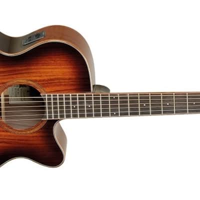 Tanglewood TW4 E Koa Autumn Burst Gloss image 1