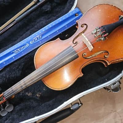 Suzuki 220 size 1/10 violin, Japan 1979 with case & bow, Very Good Cond image 5