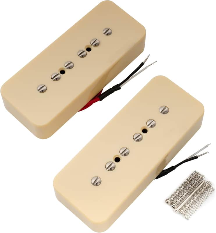 Brio P90 Soap Bar Alnico 5 Cream Set image 1