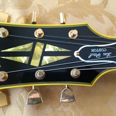 2015 Gibson Custom Shop True Historic '57 Les Paul Custom Black Beauty Reissue image 23